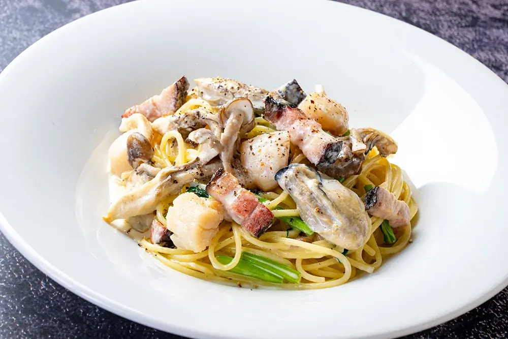 冬の味覚で北海道を旅する。北海道の冬グルメ集結！「北海道イタリアン ミア・ボッカ」が“サロマ湖産牡蠣”を主役にした限定メニューを2025年12月3日から販売。 画像 3