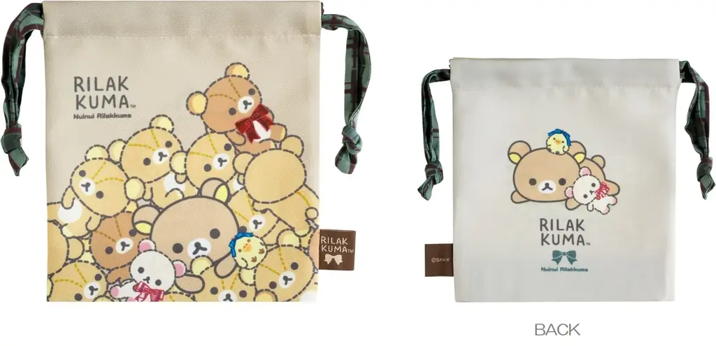 チェックとリボンを基調とした上品であたたかなデザイン じぶんにそっくりなぬいぐるみに埋もれたリラックマがかわいい「ぬいぬいリラックマ」デザイングッズがロフトとサンエックスネットショップ限定で発売！ 画像 10