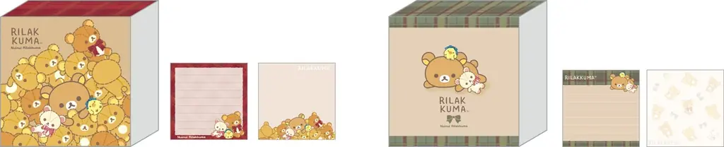 チェックとリボンを基調とした上品であたたかなデザイン じぶんにそっくりなぬいぐるみに埋もれたリラックマがかわいい「ぬいぬいリラックマ」デザイングッズがロフトとサンエックスネットショップ限定で発売！ 画像 15