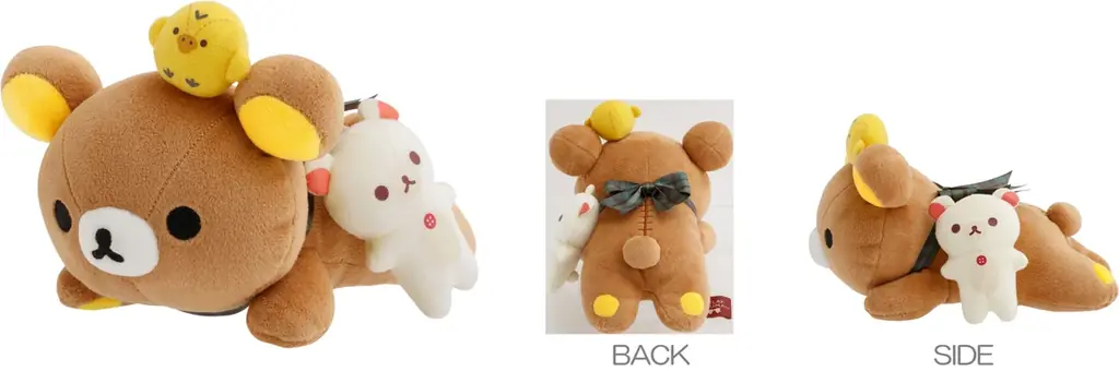 チェックとリボンを基調とした上品であたたかなデザイン じぶんにそっくりなぬいぐるみに埋もれたリラックマがかわいい「ぬいぬいリラックマ」デザイングッズがロフトとサンエックスネットショップ限定で発売！ 画像 6