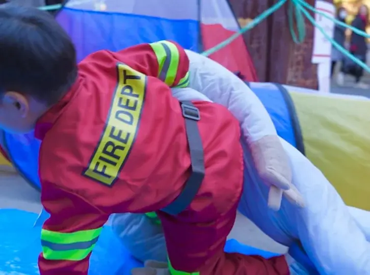 【防災✕クリスマス】こども消防士チャレンジ「サンタ救出大作戦」in千葉公園12月21日(日)開催 画像 6
