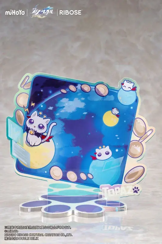 大人気ゲーム『崩壊：スターレイル』より、ちびねこシリーズフィギュア第四弾「トパーズ＆カブ」が登場。あみあみにて予約受付中。 画像 13