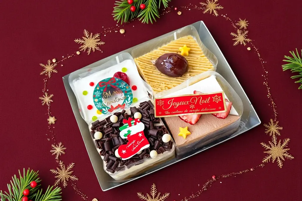 【驚異の94.5％OFF】最新クリスマススケーキ4種を“たったの1,200円”で味見できる、「夢のお試しセット」が1日限定で登場！ 画像 2