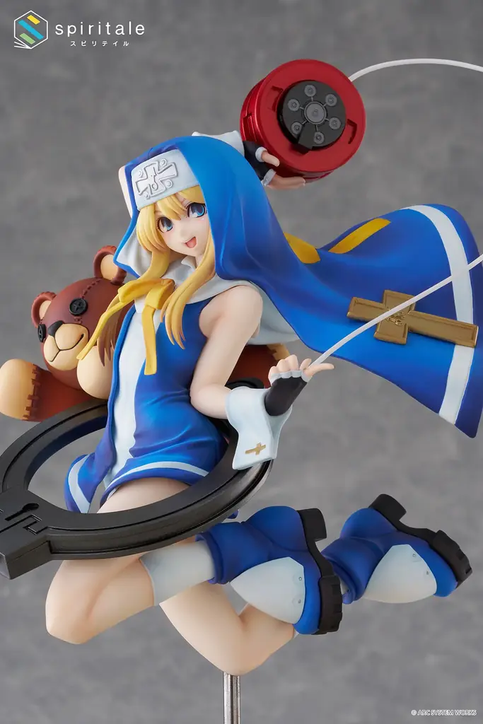 高品質フィギュアブランド『spiritale』ー『GUILTY GEAR XX ΛCORE PLUS R』より、大人気キャラクター「ブリジット」が1/7スケールフィギュアで登場！ 画像 10