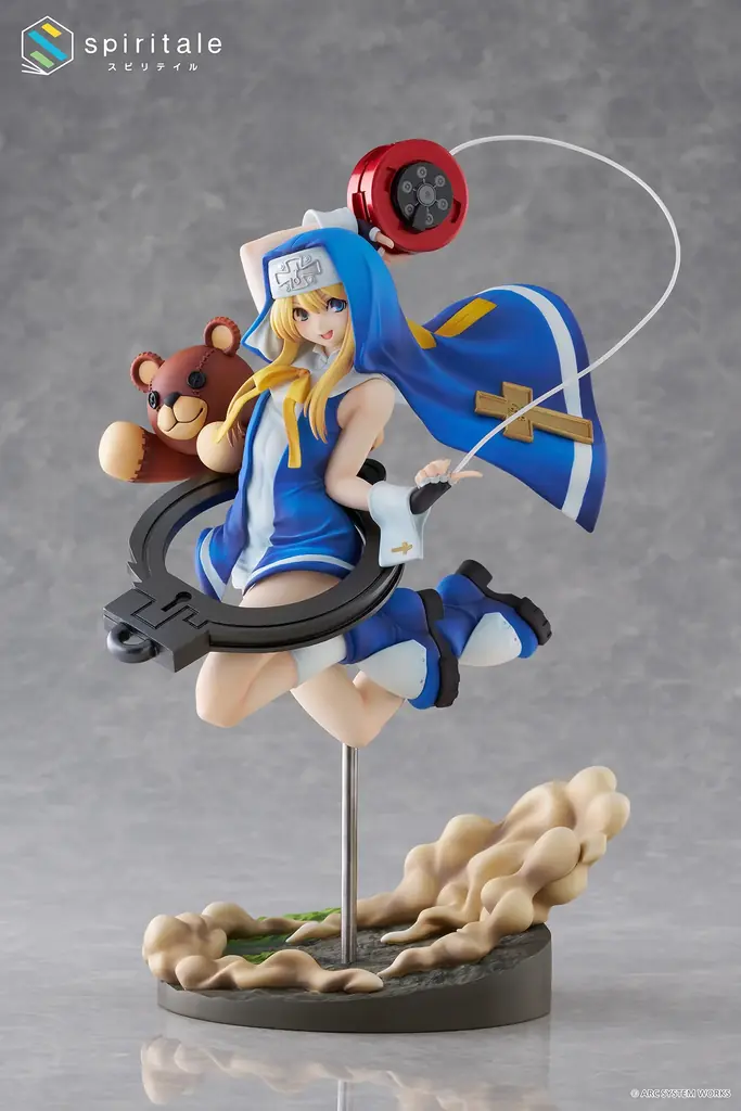 高品質フィギュアブランド『spiritale』ー『GUILTY GEAR XX ΛCORE PLUS R』より、大人気キャラクター「ブリジット」が1/7スケールフィギュアで登場！ 画像 3