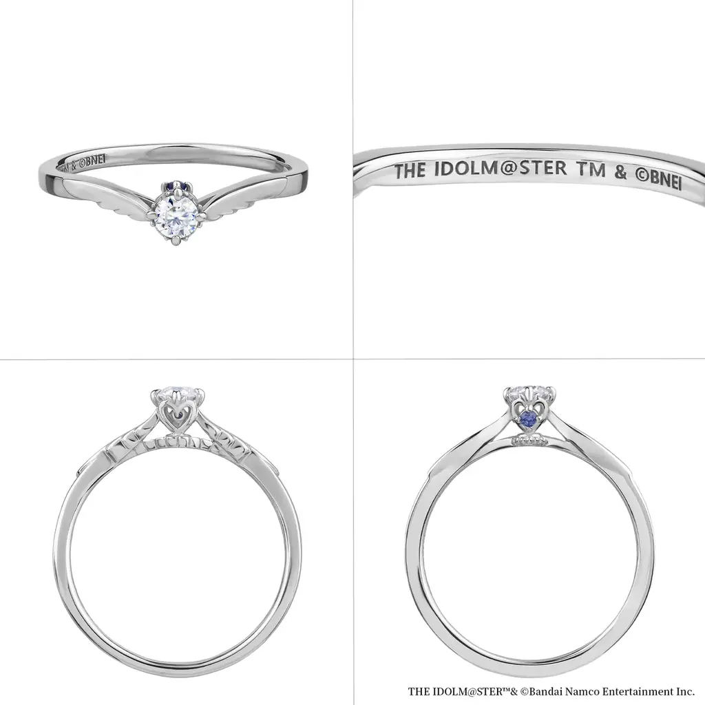 「アイドルマスター シンデレラガールズ」のコラボレーションジュエリーが再登場！光り輝くアイドル達を表現した、高級感溢れる特別なジュエリー☆ 画像 3