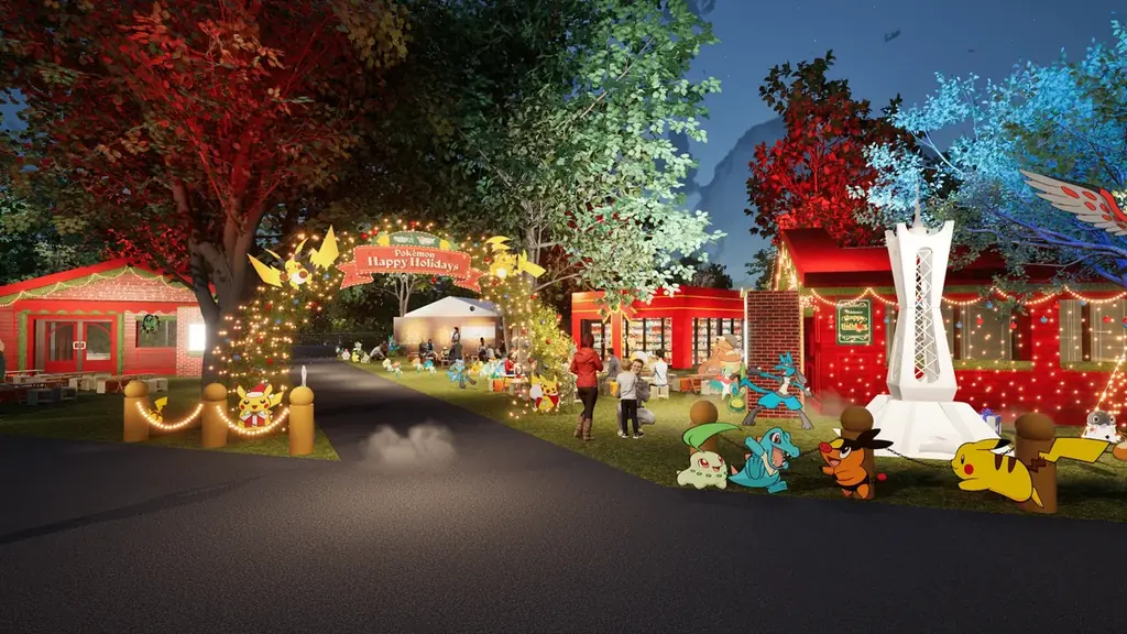 『Pokémon LEGENDS Z-A』の有料追加コンテンツ『M次元ラッシュ』配信記念！横浜赤レンガ倉庫『Pokémon Happy Holidays』12月11日（木）～12月25日（木）開催決定 画像 1