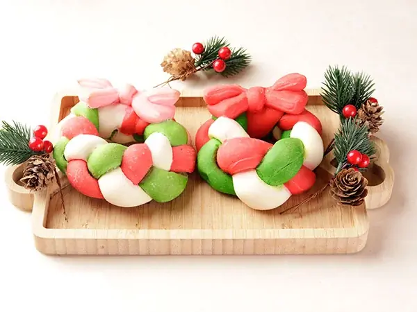 【韓国スイーツパンナラ】大人気のリボンクロワッサンなど期間限定クリスマスメニュー登場。店内はクリスマス装飾へ。 画像 12