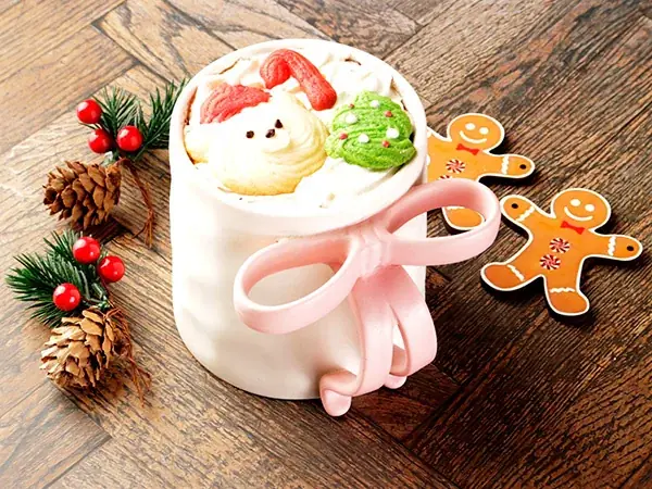 【韓国スイーツパンナラ】大人気のリボンクロワッサンなど期間限定クリスマスメニュー登場。店内はクリスマス装飾へ。 画像 13