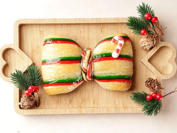 【韓国スイーツパンナラ】大人気のリボンクロワッサンなど期間限定クリスマスメニュー登場。店内はクリスマス装飾へ。 画像 3