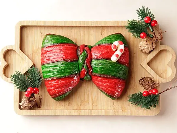 【韓国スイーツパンナラ】大人気のリボンクロワッサンなど期間限定クリスマスメニュー登場。店内はクリスマス装飾へ。 画像 4