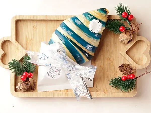 【韓国スイーツパンナラ】大人気のリボンクロワッサンなど期間限定クリスマスメニュー登場。店内はクリスマス装飾へ。 画像 8