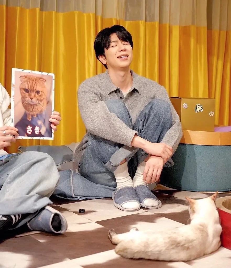 声優・中島ヨシキ＆西山宏太朗、猫だけのライブ配信アプリ「nekochan」で“猫尽くしの生配信”を実施！ 画像 3