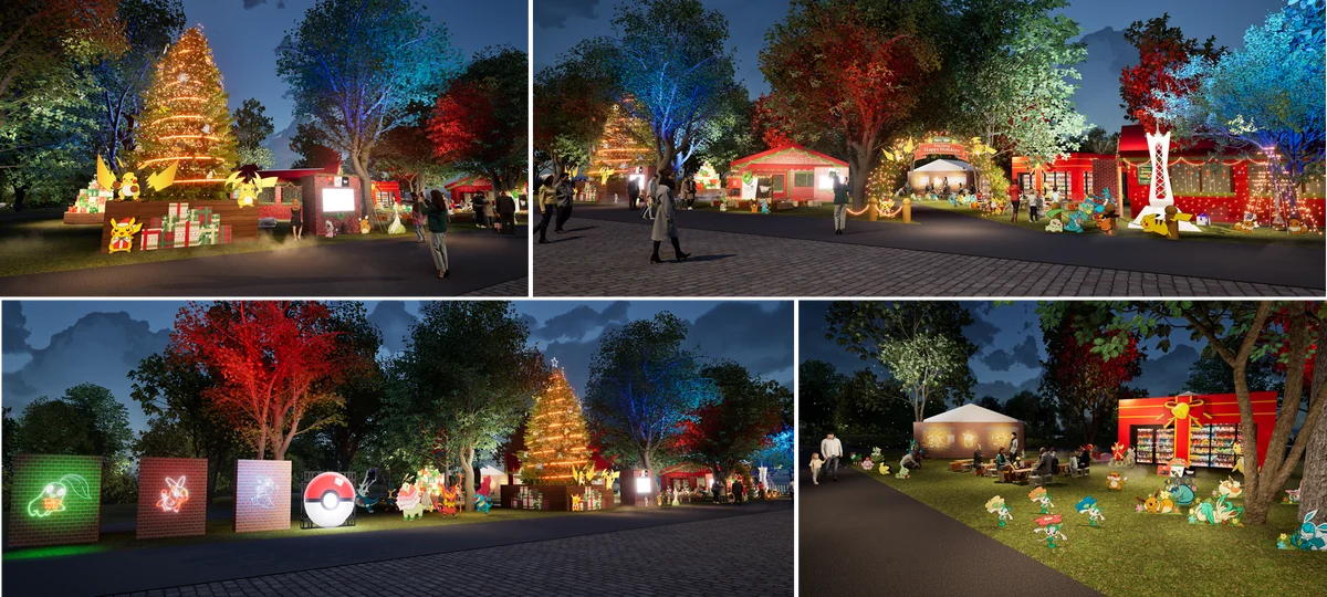 12/11開幕｜ポケモンが彩る横浜赤レンガの冬