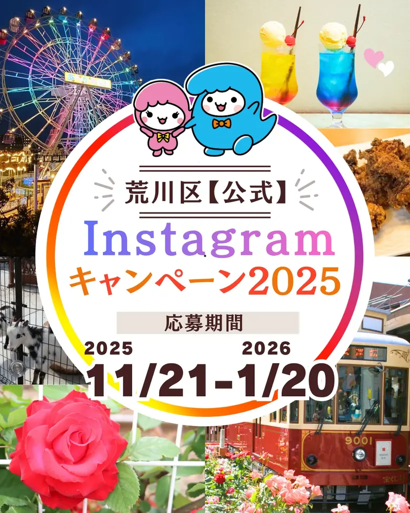 11月21日開始！「荒川区【公式】Instagramキャンペーン2025」認知拡大とファン増加を目指し円滑な運用を支援 画像 2