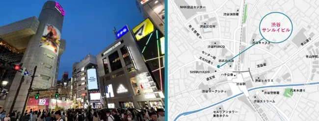 「渋谷の街が映画館に」　渋谷エリア最大級の縦型ビジョンで新広告メディア「マチカドキネマ」提供開始 画像 3