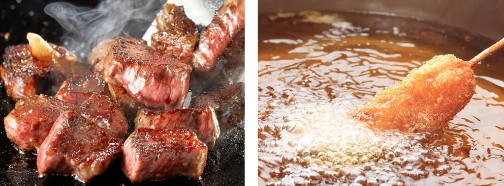 オリエンタルホテル福岡 博多ステーション】忘年会にもおすすめ 目の前で焼き上げるステーキ＆揚げたて串揚げ！「冬の味わいディナーブッフェ」期間：2025年12月1日（月）～ 27日（土） 画像 2