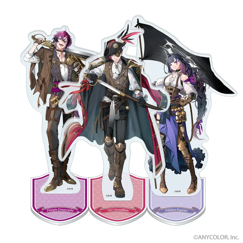 「NIJISANJI EN」に所属する「XSOLEIL（エクソレイ）」の3周年を記念したオリジナルグッズが全世界で発売決定！12月6日より予約受付開始 画像 2