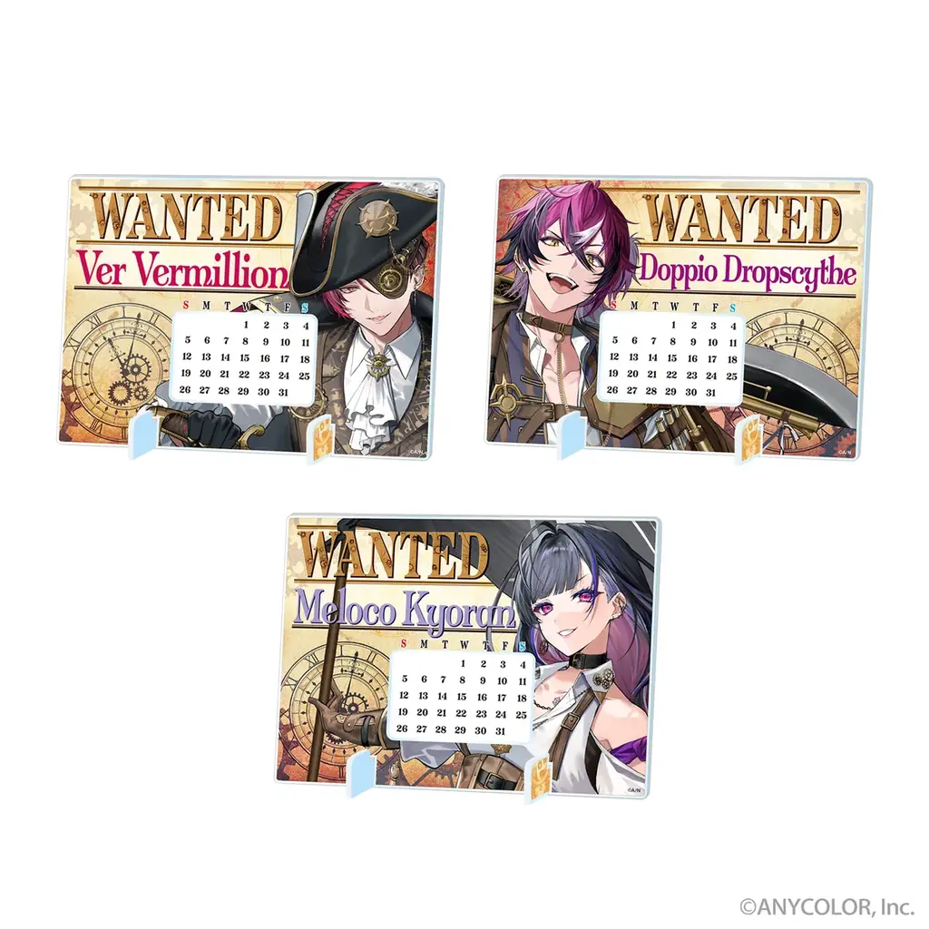 「NIJISANJI EN」に所属する「XSOLEIL（エクソレイ）」の3周年を記念したオリジナルグッズが全世界で発売決定！12月6日より予約受付開始 画像 7