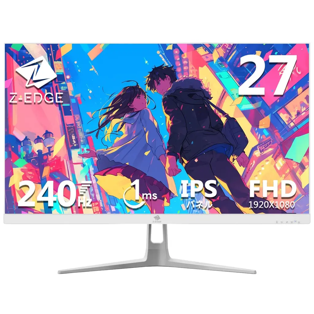 速さと色彩を、その手に。Z-EDGE UG27PJ 27型240Hz IPSゲーミングモニター 画像 8
