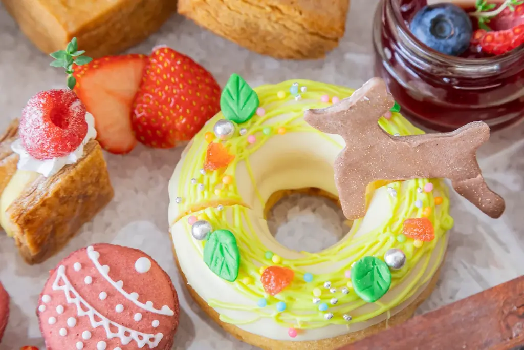 【神戸市中央区】～駅から徒歩10分で非日常空間へ～結婚式場内のアフタヌーンティー専門カフェ「Café ESPACE」よりホリデーシーズンを楽しむ冬季限定アフタヌーンティー提供 画像 8