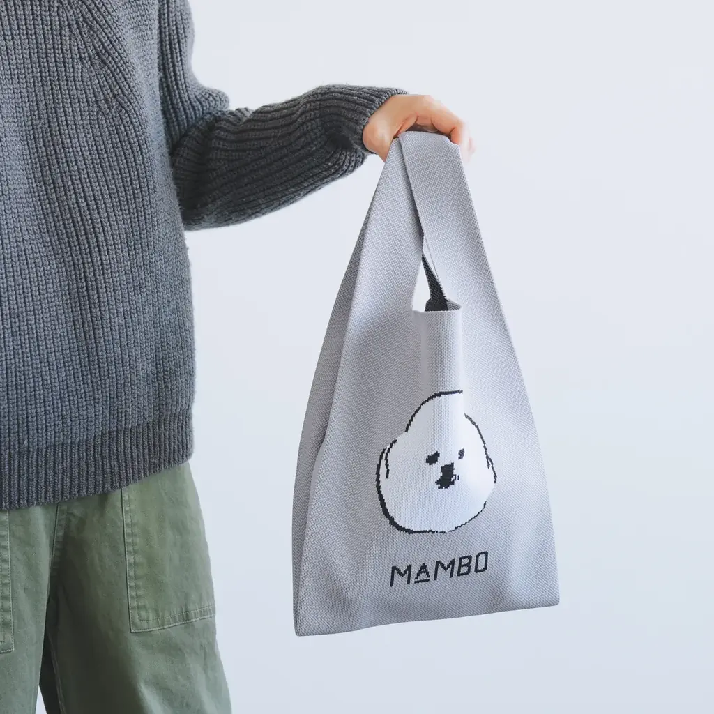 【オンライン限定発売】寒い季節の装いにピッタリ！「MAMBO（マンボ）」の新作ニットマルシェバッグが登場 画像 6