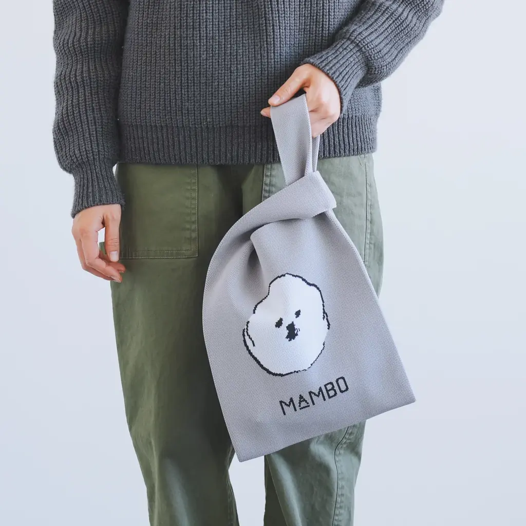 【オンライン限定発売】寒い季節の装いにピッタリ！「MAMBO（マンボ）」の新作ニットマルシェバッグが登場 画像 7