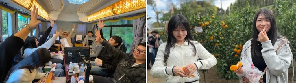 【いーふらん】福利厚生の一環として社内バスツアー「みかん狩り＆焼き肉コースランチツアー」を開催 画像 3