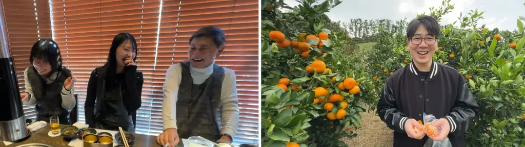 【いーふらん】福利厚生の一環として社内バスツアー「みかん狩り＆焼き肉コースランチツアー」を開催 画像 4