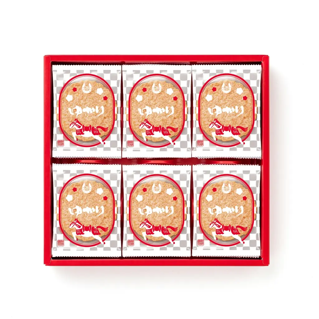 一年のしあわせと健康への願いを込めて、海老せんべい〈ゆかり〉を奉納 画像 8