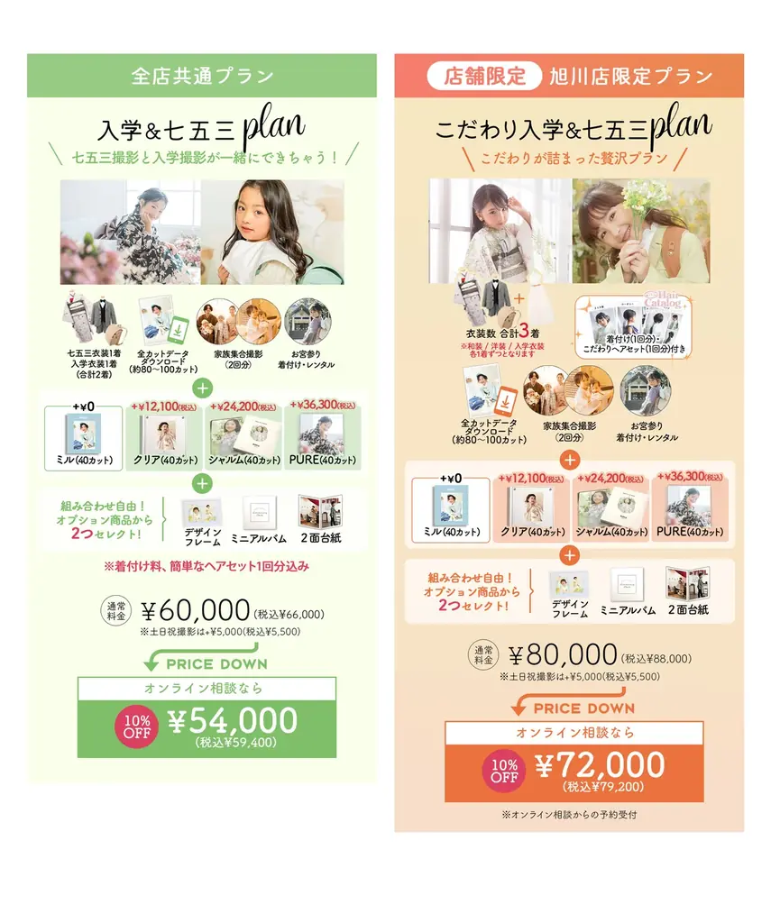 成長のダブルカウント！「七五三」と「入学」が重なる年に贈る、一生モノの「入学&七五三セットプラン」新登場。 画像 2