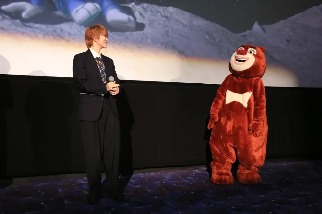 アニメ映画『くまじろう！ちきゅうをすくえ！』公開記念舞台挨拶開催のご報告 画像 4