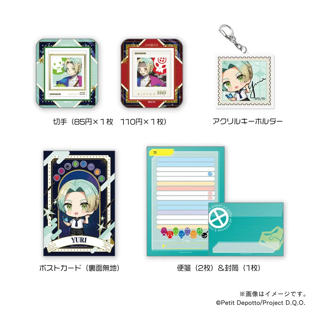 アニメ『グノーシア』より「ぽすたんぷ」とグノ顔グッズが登場！ 画像 2