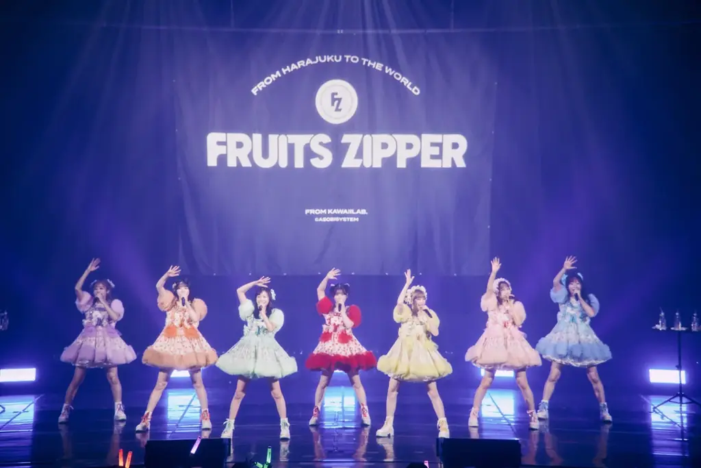FRUITS ZIPPER、初のアジアツアー完走！　“NEW KAWAII”ステージで現地のファンを魅了 画像 3