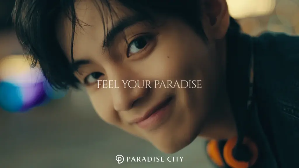BTS V登場　パラダイスシティ新CM「FEEL YOUR PARADISE」公開