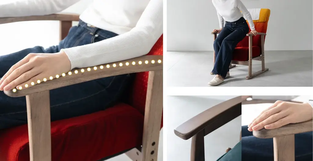 北陸新幹線E7系に続くコラボ企画第2弾！寝る・座るの健康家具ブランドEMOORと“JR東日本・山形新幹線E8系”コラボ高座椅子の先行販売を開始！健康的で快適な”座る”をご家庭にお届けします。 画像 9