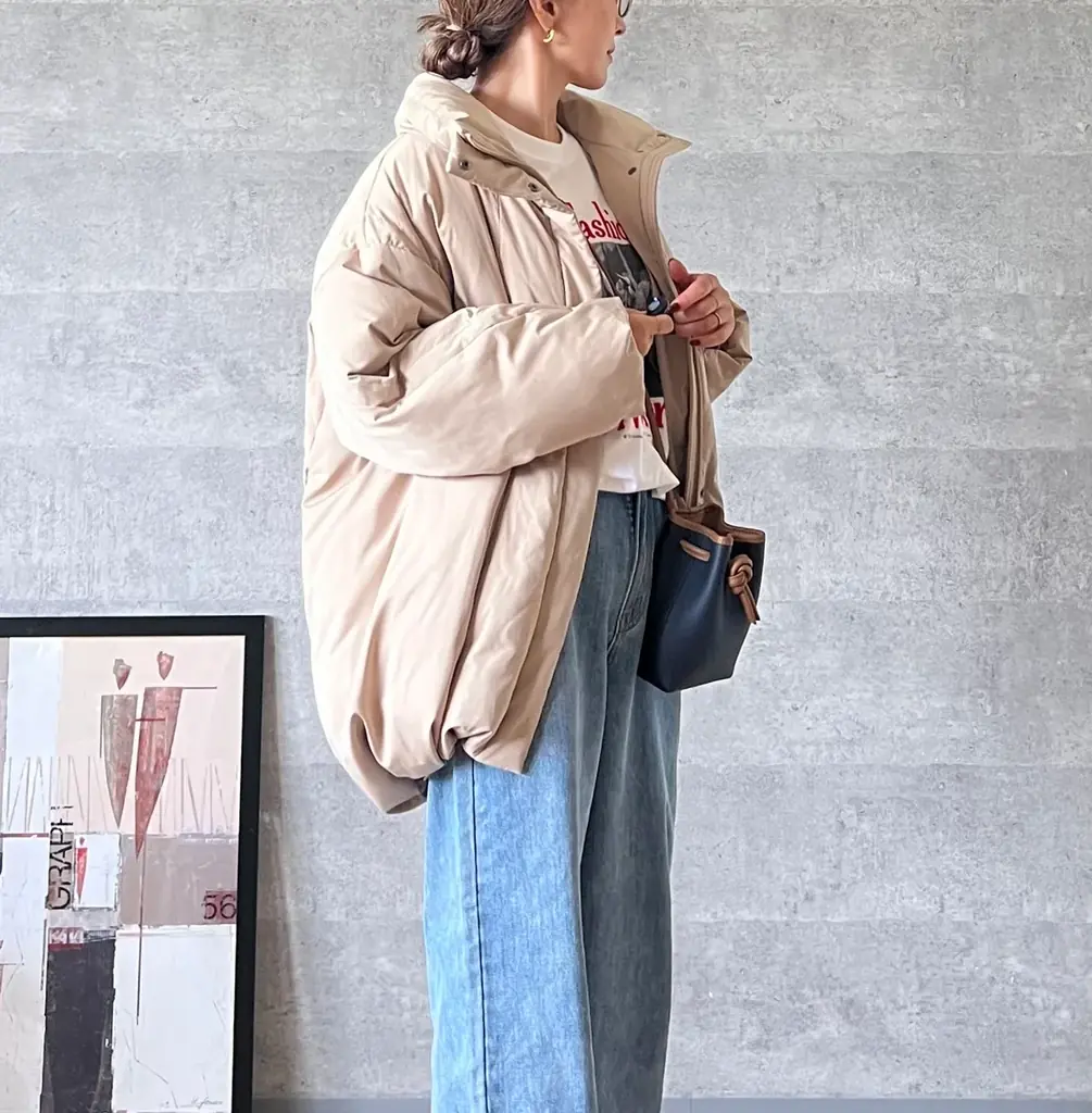 楽天ROOM×トップブロガーえりんさん×RUIRUE BOUTIQUE（ルイルエ ブティック）のコラボアイテム高品質ダウンを使用したボリュームコートが発売！ 画像 11