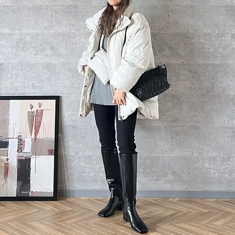 楽天ROOM×トップブロガーえりんさん×RUIRUE BOUTIQUE（ルイルエ ブティック）のコラボアイテム高品質ダウンを使用したボリュームコートが発売！ 画像 15