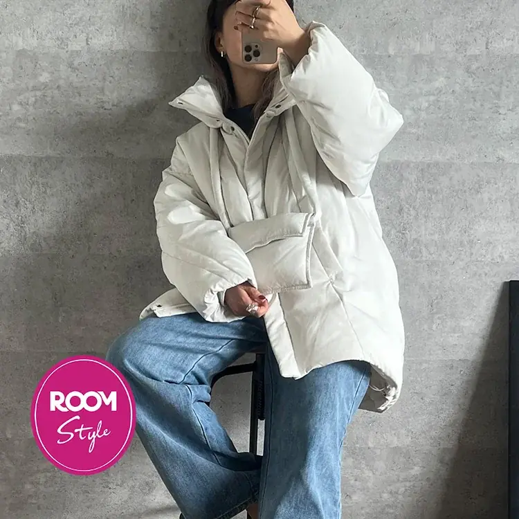 楽天ROOM×トップブロガーえりんさん×RUIRUE BOUTIQUE（ルイルエ ブティック）のコラボアイテム高品質ダウンを使用したボリュームコートが発売！ 画像 3