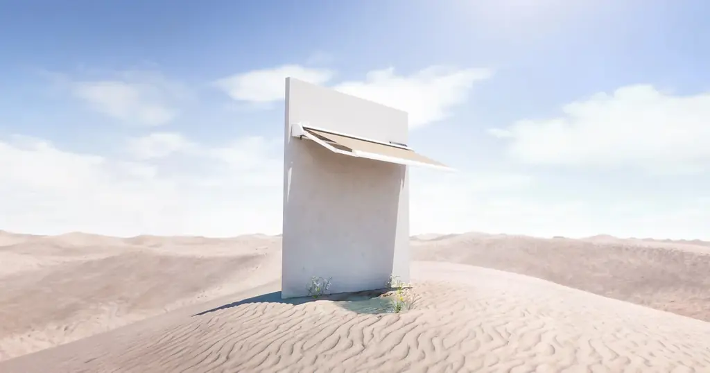 電気工事不要のソーラーオーニング、1月5日工場受付開始