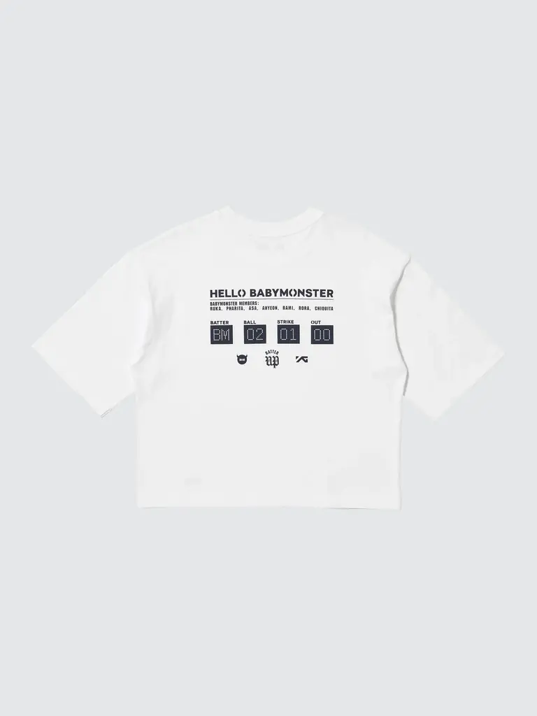 グローバルK-POPガールズグループBABYMONSTERとの初コラボ！代表曲「BATTER UP」をコンセプトにしたUTが登場　2026年2月下旬より発売決定！ 画像 3