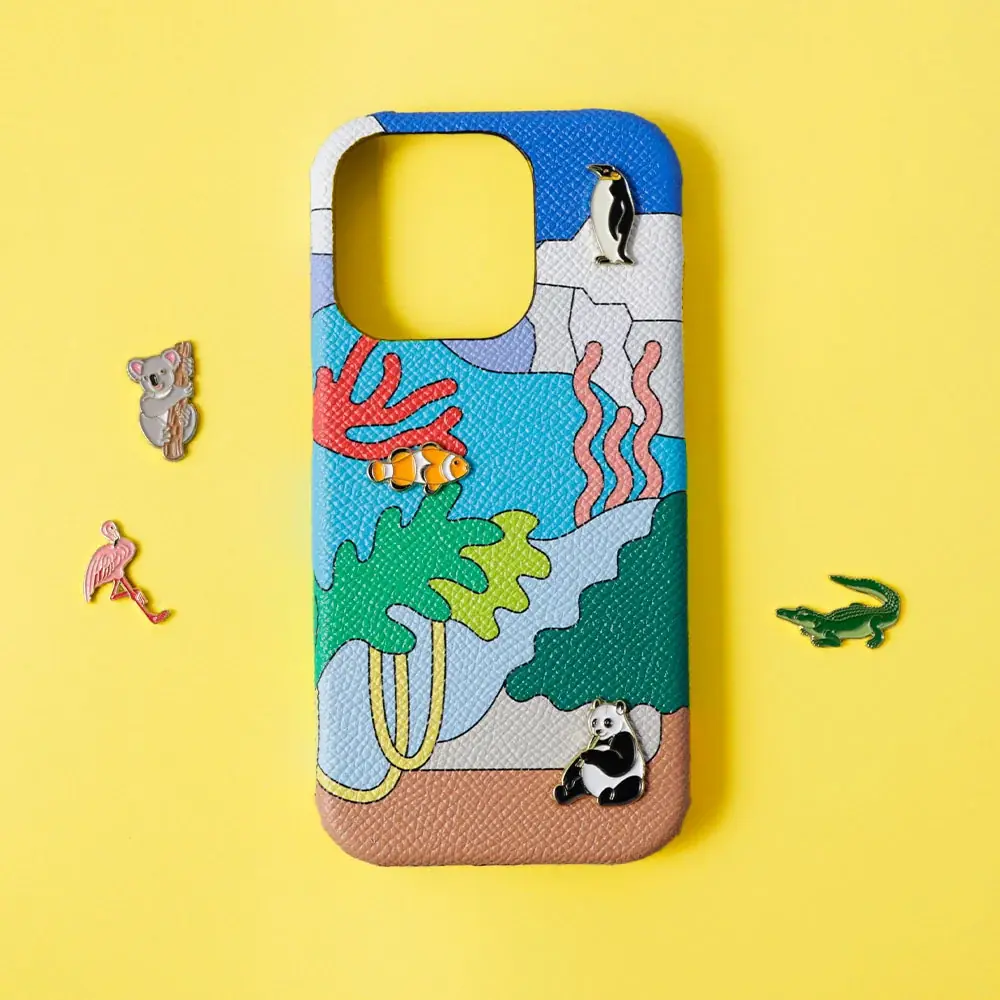 pinpinpin.it×COVERARY 初コラボ！ピンバッジで自由にデコレーションできるスマホケースが登場 画像 3