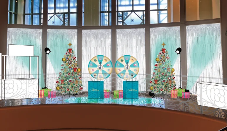 さあ、イクスピアリで夢いっぱいのクリスマスを。ホテル宿泊券やショップ商品など、すてきなギフトが当たるドリームルーレットを開催！ 画像 2