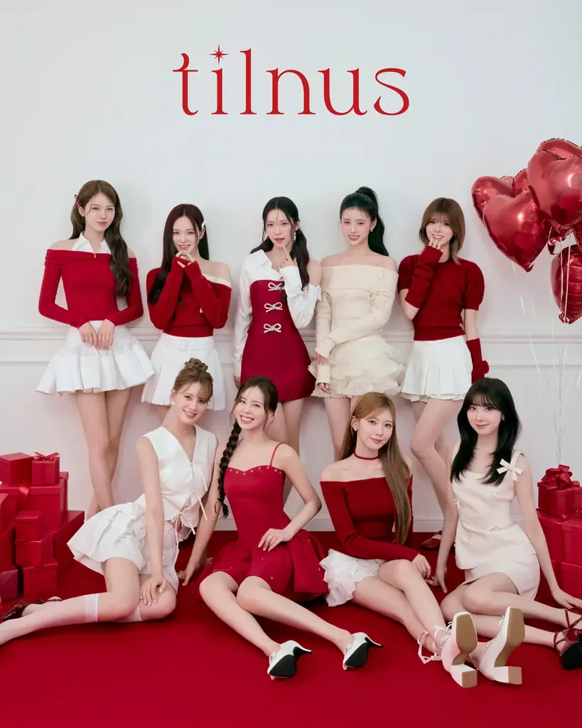 日韓共同開発コスメブランド「tilnus」からパールがきらめくぷっくり※唇を演出するホリデー限定の“温感プランパー”が新登場！イメージモデル・NiziUのクリスマスムードあふれる新ビジュアルも公開！ 画像 2