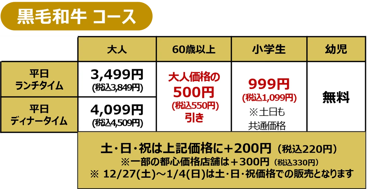 昨年約300万本販売！大好評につき今年は【ディナー限定】復活！生本ずわい蟹も！国産牛も！食べ放題で冬のご褒美 画像 9