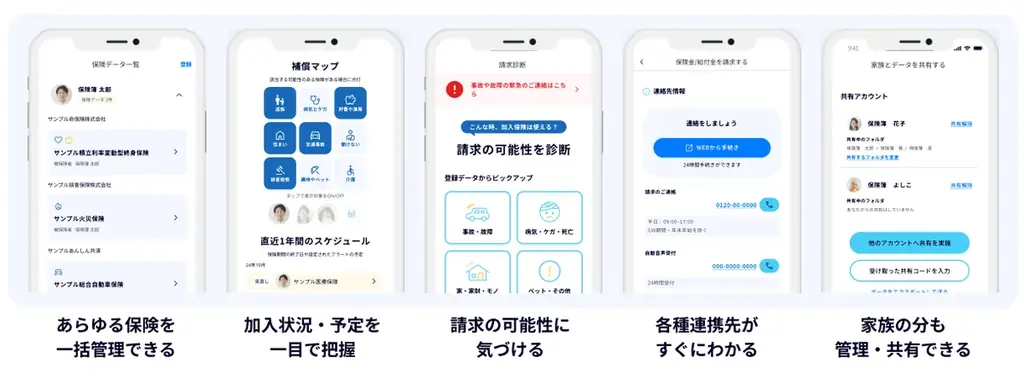 保険募集人と顧客をつなぐ、新しい顧客フォロー支援ツール「保険簿connect」本日サービス提供を開始 画像 4