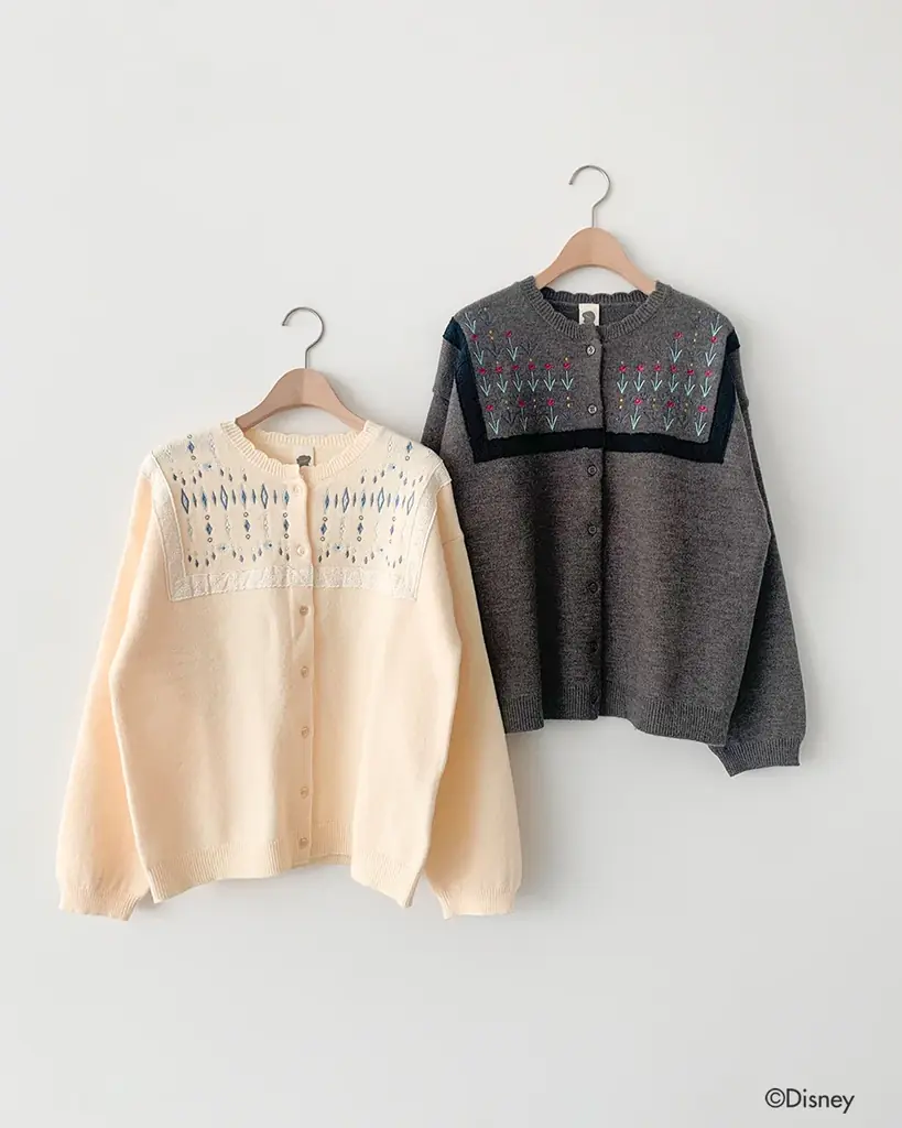 【Samansa Mos2】人気のDisney Collectionから『アナと雪の女王』が登場雪の結晶や草花柄モチーフが主役のほっこりとした冬アイテム 画像 2