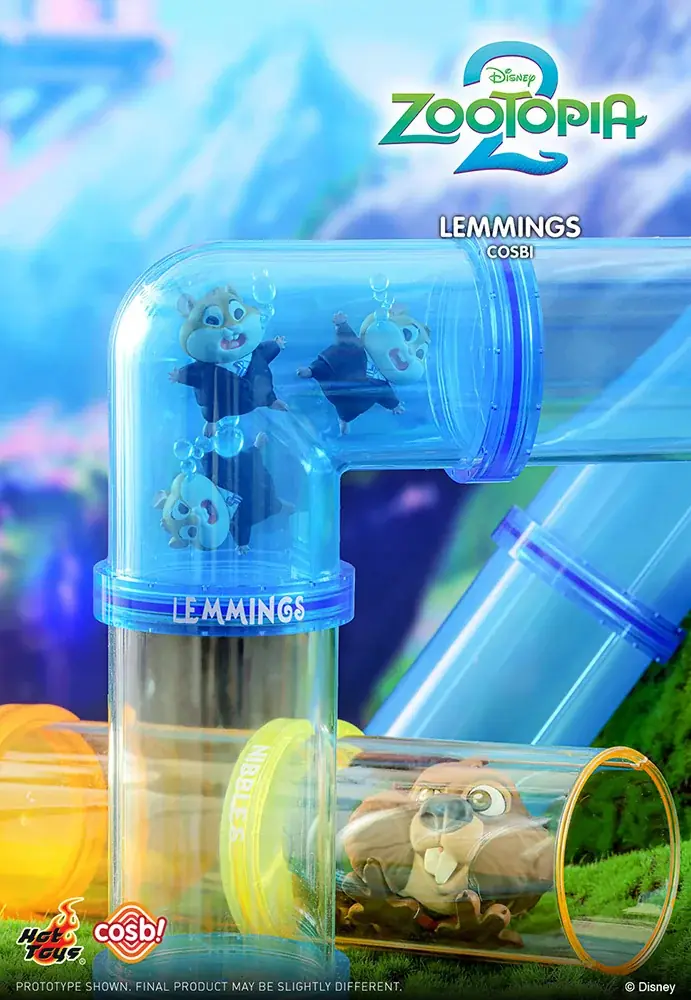 『ズートピア2』のキャラクターが可愛いデフォルメフィギュアに！「コスビ」シリーズ新作が続々登場！ 画像 10