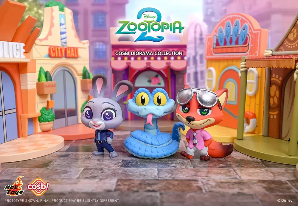 『ズートピア2』のキャラクターが可愛いデフォルメフィギュアに！「コスビ」シリーズ新作が続々登場！ 画像 15