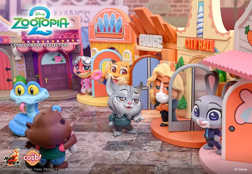 『ズートピア2』のキャラクターが可愛いデフォルメフィギュアに！「コスビ」シリーズ新作が続々登場！ 画像 23